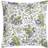 Matouk Pomegranate Euro Pillow Case White, Green, Purple (68.6x68.6cm)