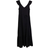 River Island Frill Sleeve Shift Belted Maxi Dress - Black