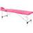 ActiveShop sammenklappelig massagebriks i aluminium comfort Fizjo 2 segment pink