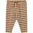 Wheat Byxor Manfred Caramel Stripe 74 Byxor Bomull