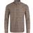 Weird Fish Lando Long Sleeve Check Shirt Caramel
