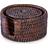 Newport Cognac Rotting 6-Pack Brun Ø 11,5 cm Glasunderlägg 11.5cm 6st