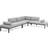 Brafab Gonesse Loungeset, Bord inkl. 3 Soffor