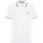 Moncler Piqué Polo Shirt - White