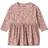 Wheat Baby's Emmy Jersey Dress - Pale Rose Flower