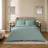 Dorma Egyptian Cotton 1000 Thread Count Duvet Cover Green (220x230cm)