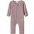 Name It Baby Merino Wool Nightsuit - Purple Dove