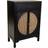 Alexandra House Living Entrance Hall with Drawers Black/Beige Console Table 36x70cm