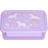 A Little Lovely Company Madkasse fra Bento Box Lilla/Unicorn Dreams