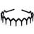 Shein Women Wave Design Casual Headband For Daily Life