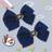 Shein 2Pcs 4.7 Inch Back To School Hair Bow For Girls Children Girl Hair Bows With Clips For Festivals Party Girls Graduation Season Hairgrips For First Day Of School Classroom Girls Students