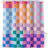 Shein One Multicolor Plaid Retro Shower Rainbow