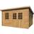 Palmako Gartenhaus Alice Braun Kesseldruckimprägniert 360 FSC® (Gebäudefläche )