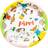 Pippi Longstocking Disposable Plates 8-pack