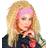 Widmann 80s Perm Fashion Wig with Headband