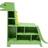 Teamson Kids Dinosaur Shaped Bookcase Toy Organizer