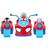 Marvel Marvel Spidey and His Amazing Friends Spidey Team 3-in-1 Split Racer Vehicle