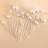 Shein Faux Pearl Decor Bridal Hair Pin Elegant