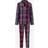 Triumph Boyfriend Pyjamassæt, Red Dark Combination