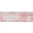 Varmilo VEA109 Sakura V2 Cherry MX Silent Red Keyboard (Nordic)