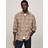 Tommy Hilfiger Brushed Shadow Check Regular Fit Shirt SAFARI CANVAS MULTI