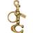 Coach Signature Bag Charm - Metal/Brass