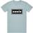 Oasis Unisex Decca Logo T-shirt - Light Blue