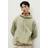 H&M Herren Hoodie in Loose Fit Grün