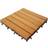 ‎Hardy Deck Terrassefliser teaktræ (30x30cm)