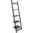 Brayden Studio Goulart Decorative Ladder Black/Natural Book Shelf 220cm