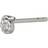 Stine A Tres Petit Flow Earring - Silver/Transparent