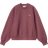 Carhartt WIP Women's American Script Sweatshirt - Dusty Fuchsia