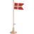 Sebra Fødselsdags Bordflag
