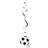 Vegaoo Swirls Football 6-pack