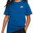 Nike Older Kid's Sportswear T-shirt - Blue/White (AR5254-476)