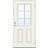Swedoor Advance-Line Classic Monteverdi Ytterdörr Klarglas S 0500-N V (100x210cm)