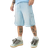 boohooMAN Regular Cargo Denim Jorts - Light Blue