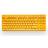 Ducky DKON2187ST One 3 TKL Yellow RGB Cherry MX Blue (Nordic)