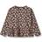 Wheat Langærmet T-shirt Thilda Stl 104 cm - Svart