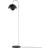 &Tradition Flowerpot VP12 Matt Black Gulvlampe 122cm