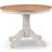 Julian Bowen Davenport Round Elephant Grey/Oak Dining Table 106cm