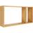 House Nordic Ember Natural Wall Shelf 70cm