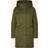 Tommy Hilfiger Women's Nylon Mix Padded Parka - Khaki