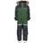 Didriksons Bjärven Kid's Coverall - Pine Green (505466-H14)