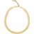 Ettika Snake Smooth Herringbone Chain Necklace - Gold