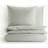 H&M Cotton Double/King Set Duvet Cover Green, White (200x200cm)