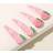Shein 4 pcs Sweet Pink Strawberry Y2K Hair Clips