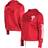 New Era Philadelphia Phillies Red Half-Zip Hoodie Women's