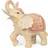 Romimex Resin Elephant Beige/Multilcolour Figurine