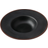 Yanco Nature Art Black Dessert Plate 23.5cm 24pcs
